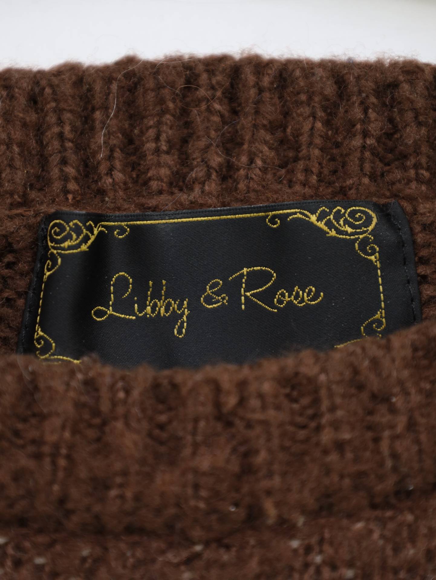 Libby & Rose/ニット/セーター/トップス/ブラウン/F