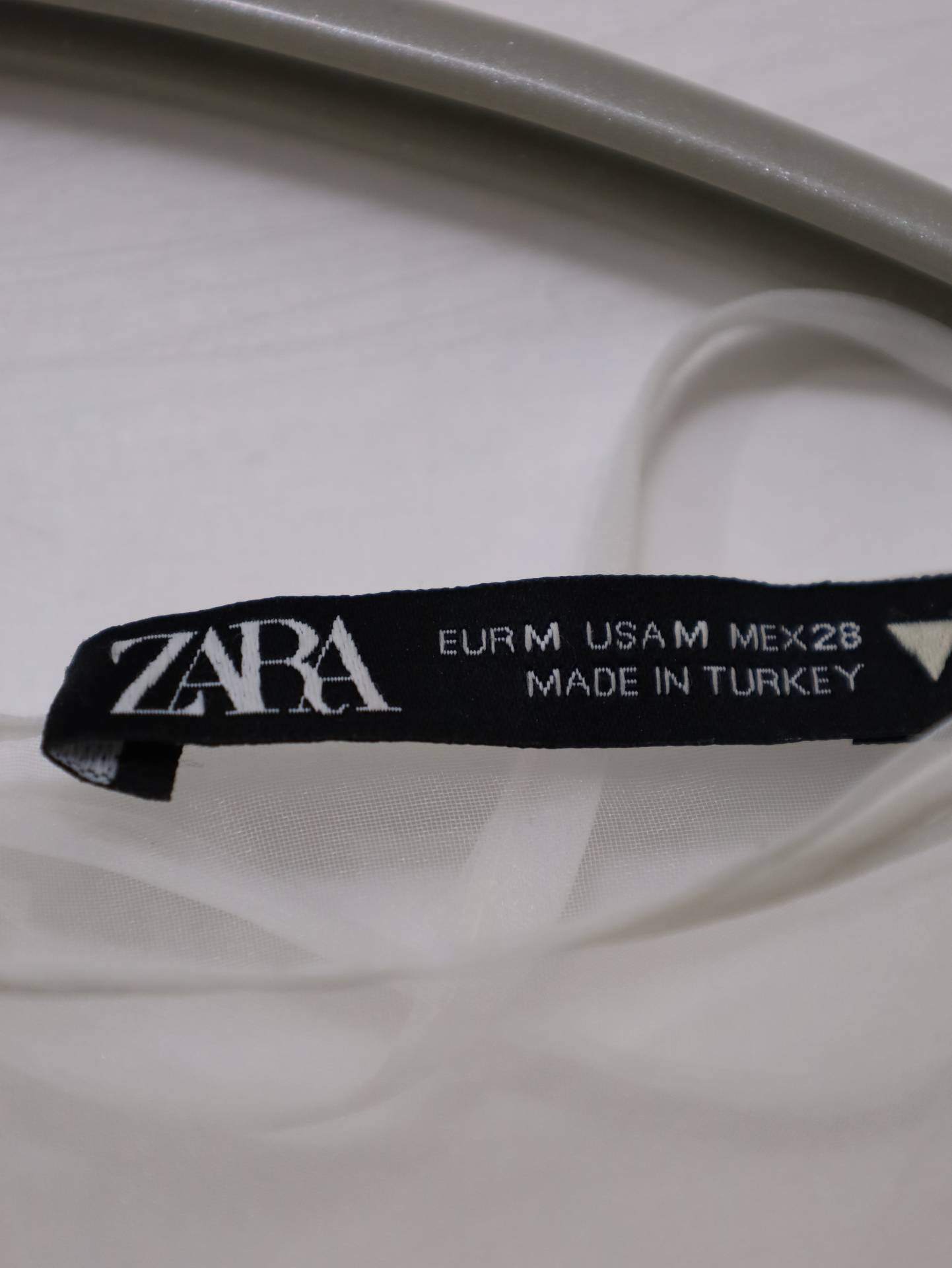 ZARA/ザラ/シャツ/ブラウス/トップス/ホワイト/M