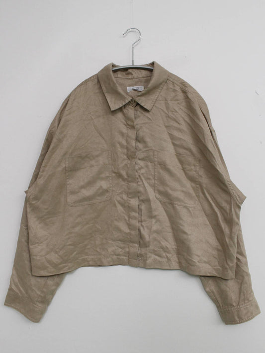 LOWRYS FARM/ローリーズファーム/シャツ/ブラウス/トップス/ベージュ/160-84Y