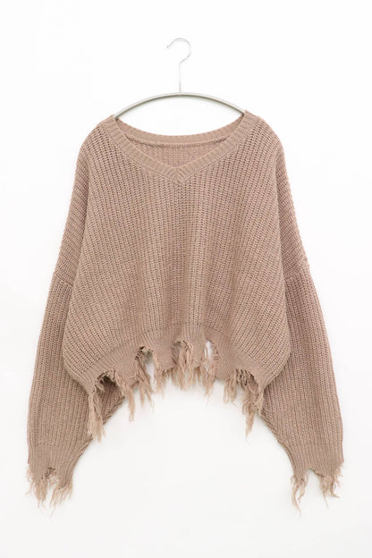 ANAP/アナップ/ニット/セーター/トップス/ベージュ/F