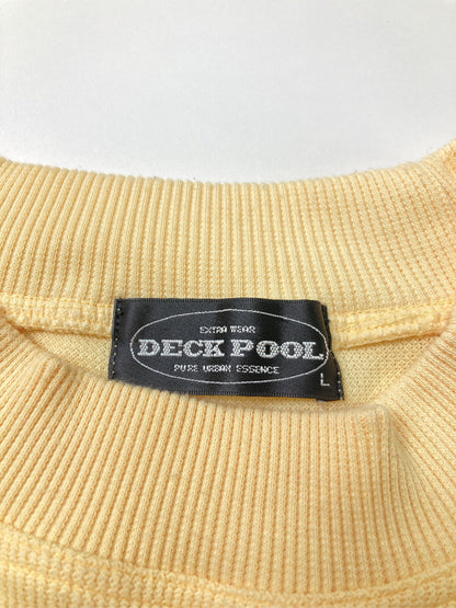 DECK POOL/Tシャツ/カットソー/トップス/イエロー/L