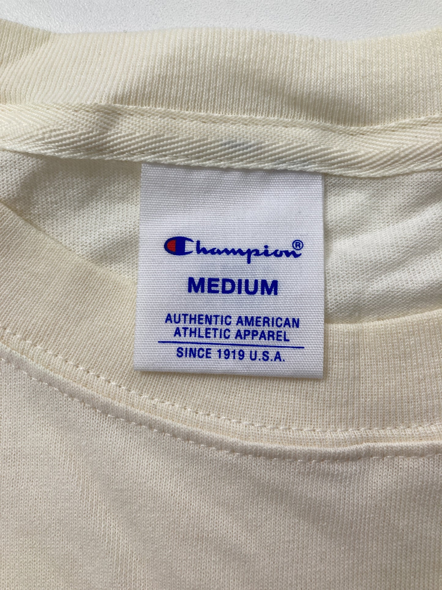 Champion/チャンピオン/Tシャツ/カットソー/トップス/ホワイト/MEDIUM