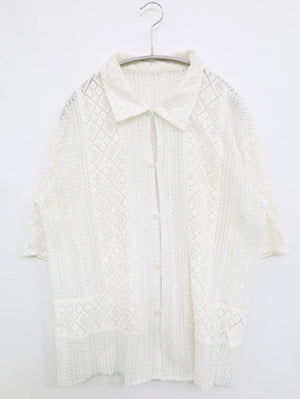 Firsthand/ファーストハンド/カーディガン/ボレロ/トップス/ホワイト/F