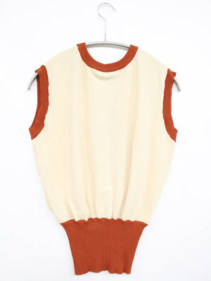 CPCM/シーピーシーエム/ニット/セーター/トップス/アイボリー/F