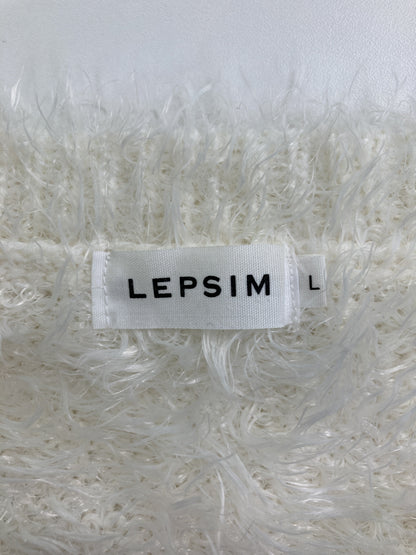 LEPSIM/レプシィム/ニット/セーター/トップス/アイボリー/L