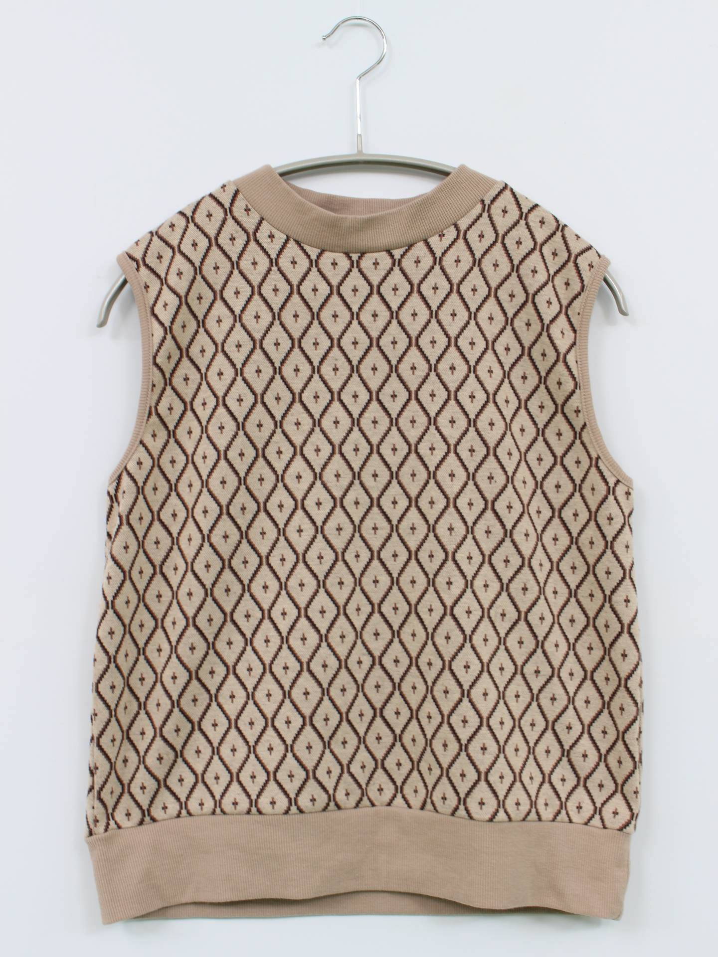 FUN/ファン/ベスト/トップス/ベージュ/F