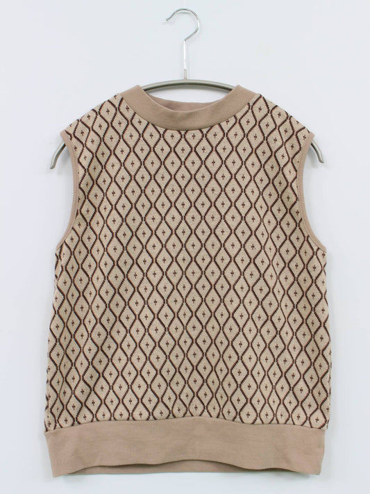 FUN/ファン/ベスト/トップス/ベージュ/F