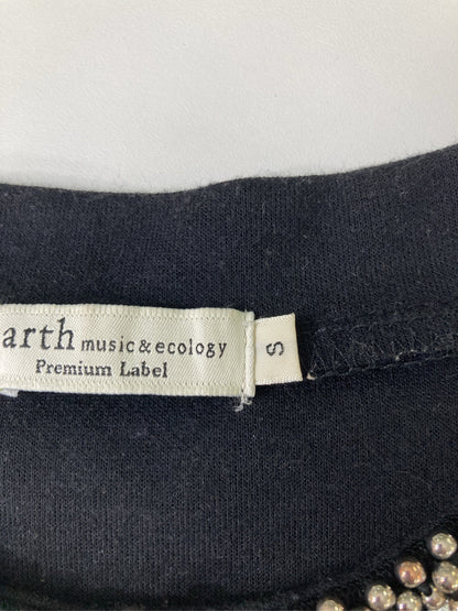 earth music&ecology/アースミュージックアンドエコロジー/Tシャツ/カットソー/トップス/ブラック/S