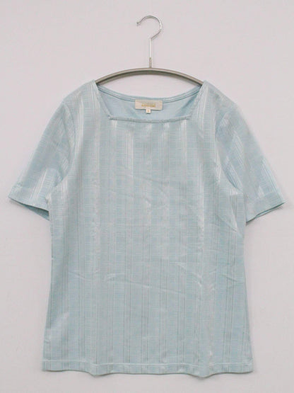 ALPHA CUBIC/Tシャツ/カットソー/トップス/スカイブルー/M