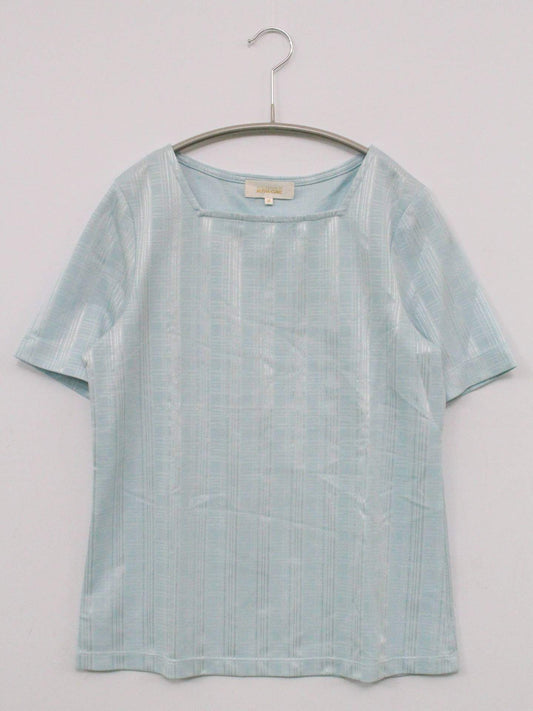 ALPHA CUBIC/Tシャツ/カットソー/トップス/スカイブルー/M