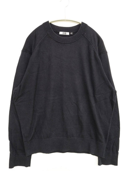 UNIQLO/ユニクロ/スウェット/トップス/ブラック/M