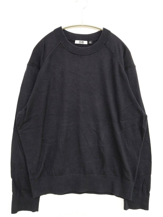 UNIQLO/ユニクロ/スウェット/トップス/ブラック/M