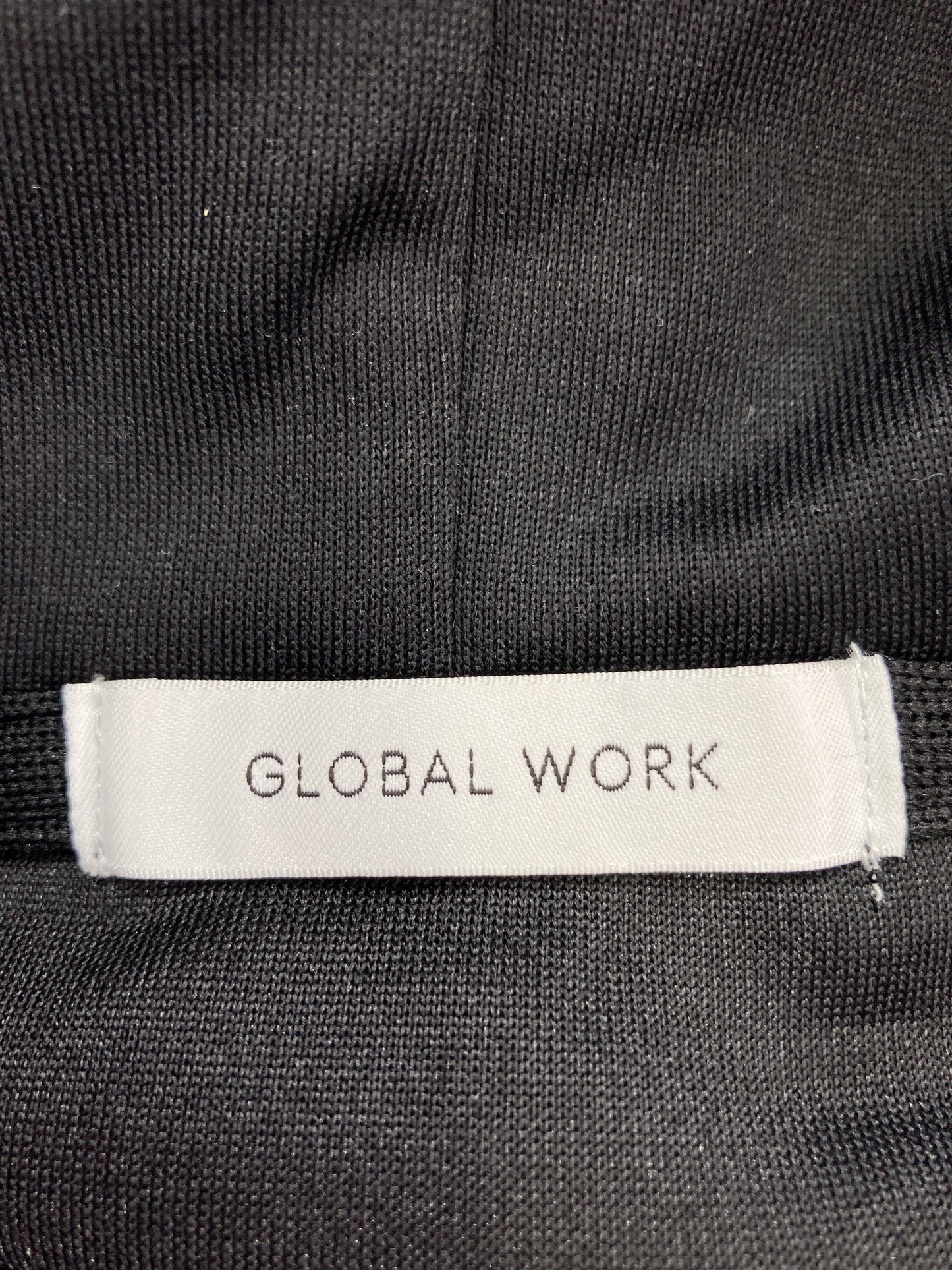 GLOBAL WORK/グローバルワーク/パーカー/トップス/ブラック/SHORT