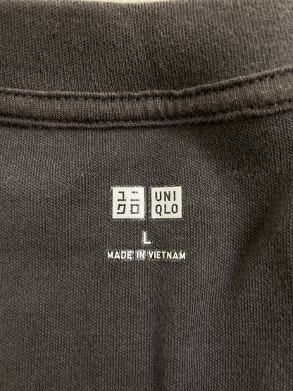UNIQLO/ユニクロ/Tシャツ/カットソー/トップス/グレー/L