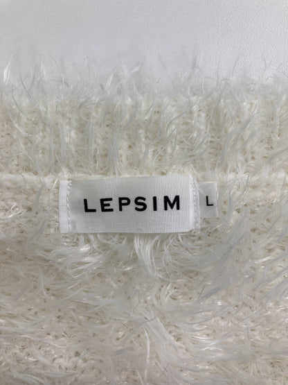 LEPSIM/レプシィム/ニット/セーター/トップス/アイボリー/L
