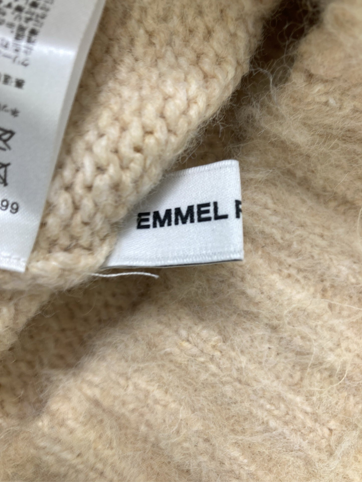 EMMEL REFINES/エメルリファインズ/ニット/セーター/トップス/ベージュ