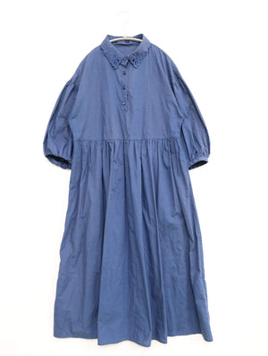 179/WG/イチナナキュウダブルジー/シャツワンピース/ワンピース/ドレス/ブルー/38