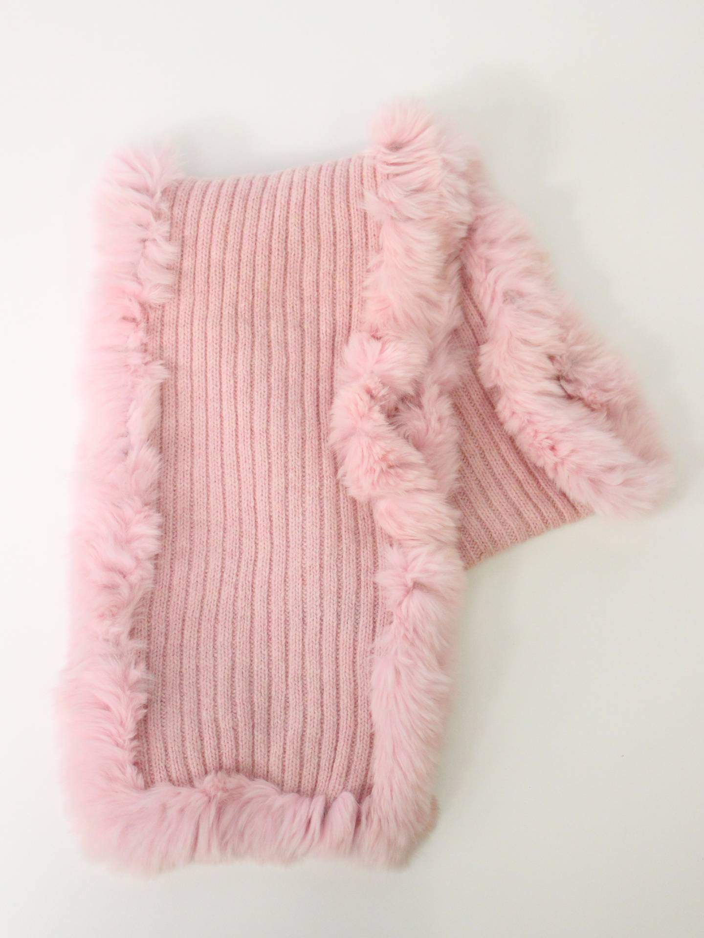 MICHEL KLEIN/マフラー/ファッション雑貨/ピンク