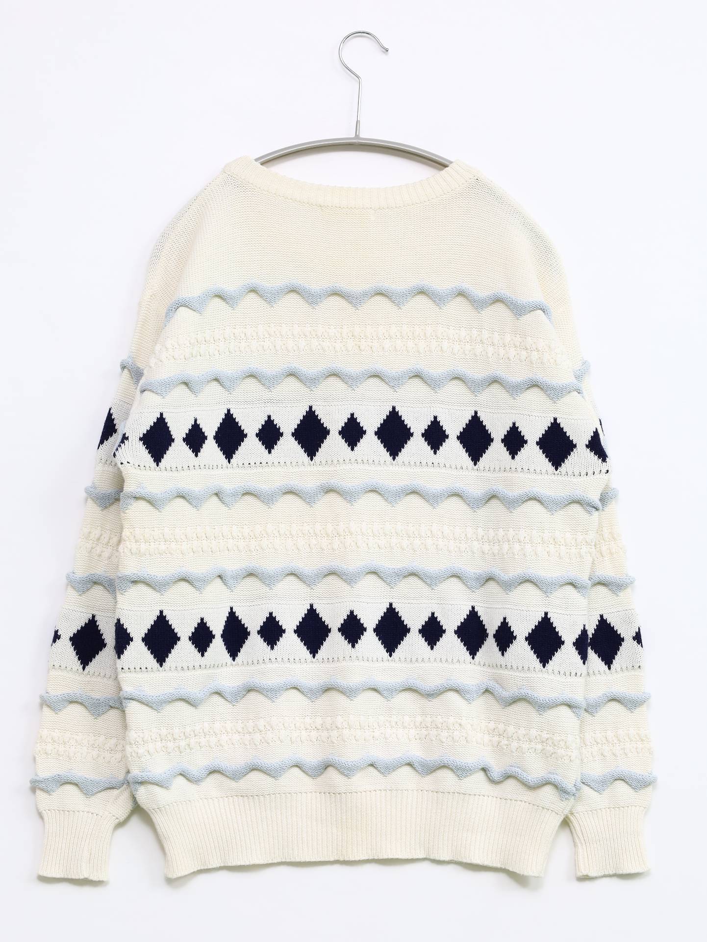 NED/ニット/セーター/トップス/ホワイト