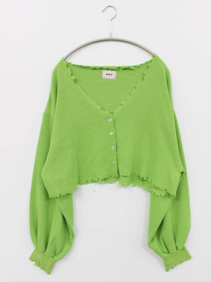 W.W.G/フーズフーギャラリー/カーディガン/ボレロ/トップス/ライトグリーン/F