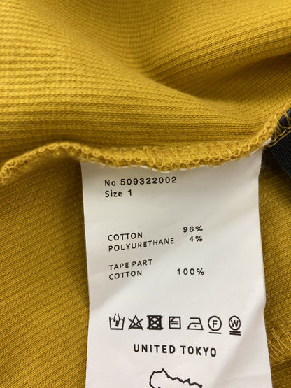 UNITED TOKYO/ユナイテッドトウキョウ/Tシャツ/カットソー/トップス/イエロー/1