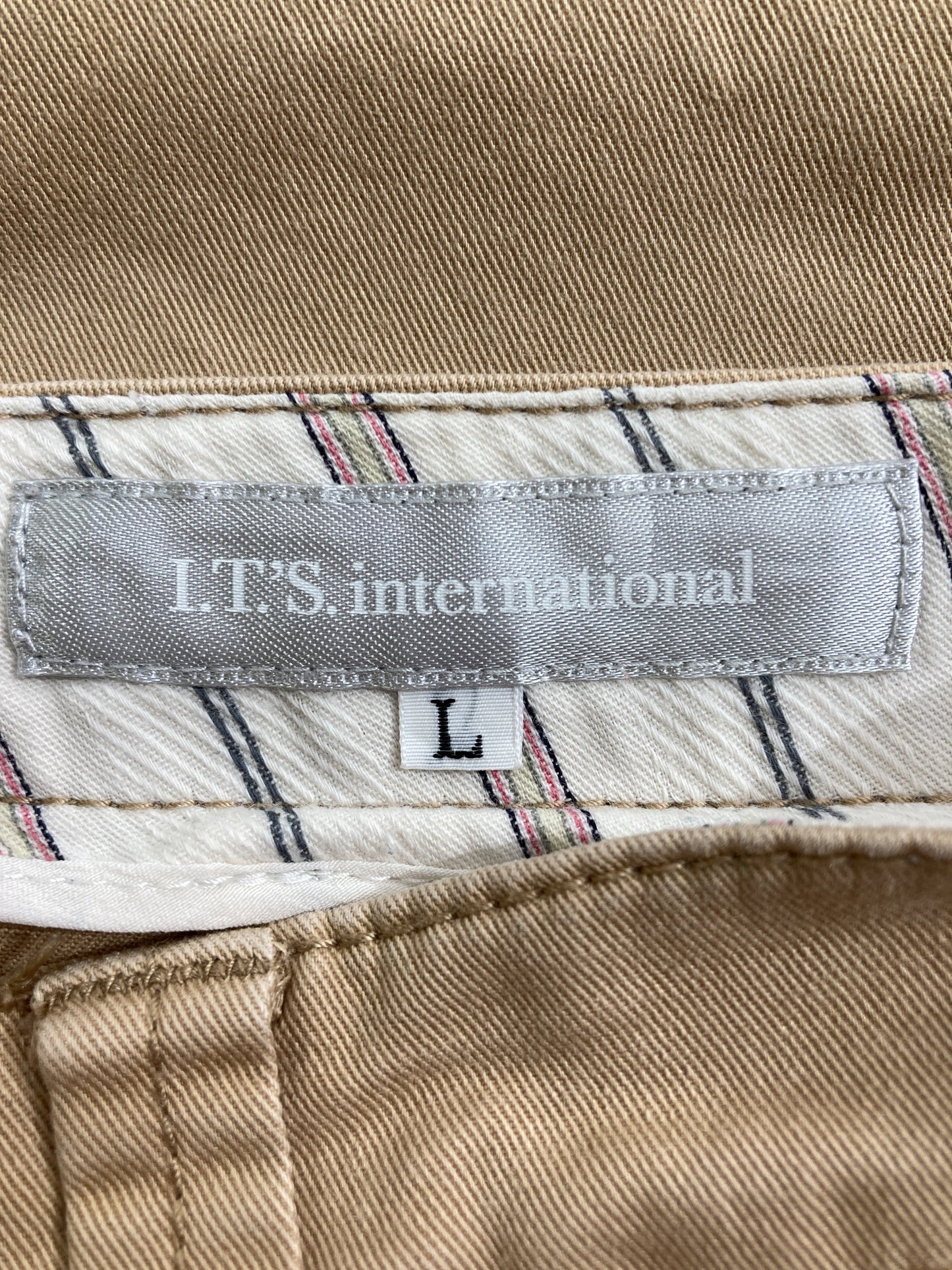 I.T.'S.international/チノパンツ/パンツ/ベージュ/L