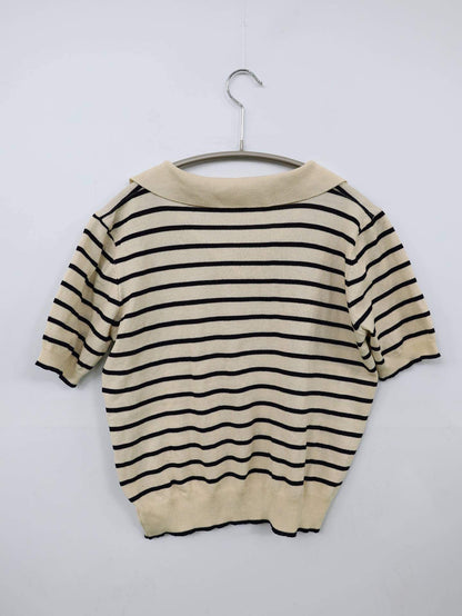 Tシャツ/カットソー/トップス/ベージュ