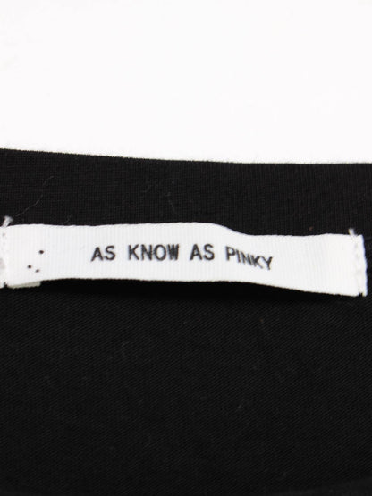 AS KNOW AS PINKY/ワンピース/ワンピース/ドレス/ブラック/*