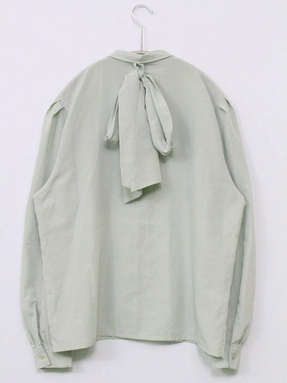 tru blouse/シャツ/ブラウス/トップス/ライトグリーン/40