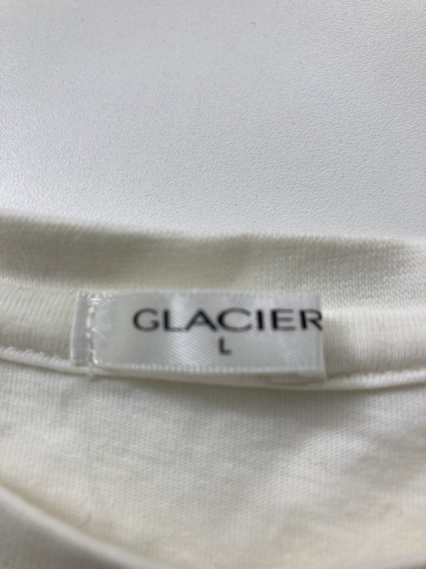 GLACIER/グラシア/Tシャツ/カットソー/トップス/ホワイト/L