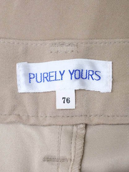 PURELY YOURS/チノパンツ/パンツ/ベージュ/76
