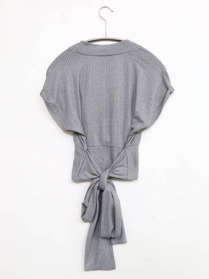 ZARA/ザラ/その他トップス/トップス/グレー/M