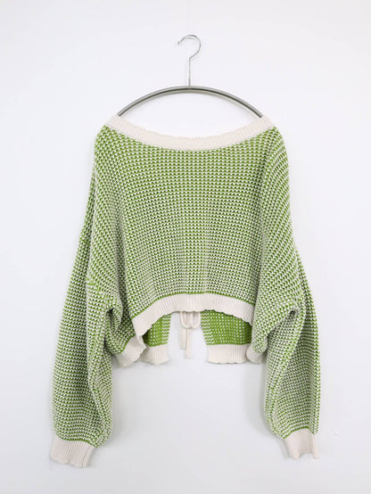 URBANITY/ニット/セーター/トップス/グリーン/L