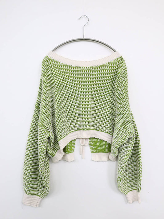 URBANITY/ニット/セーター/トップス/グリーン/L