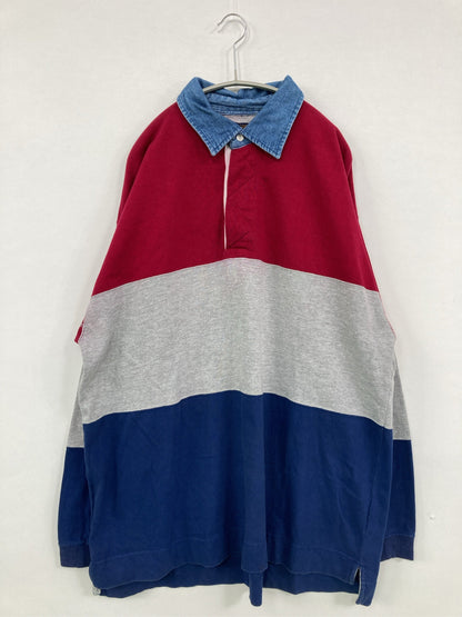 Tシャツ/カットソー/トップス/レッド/XXL