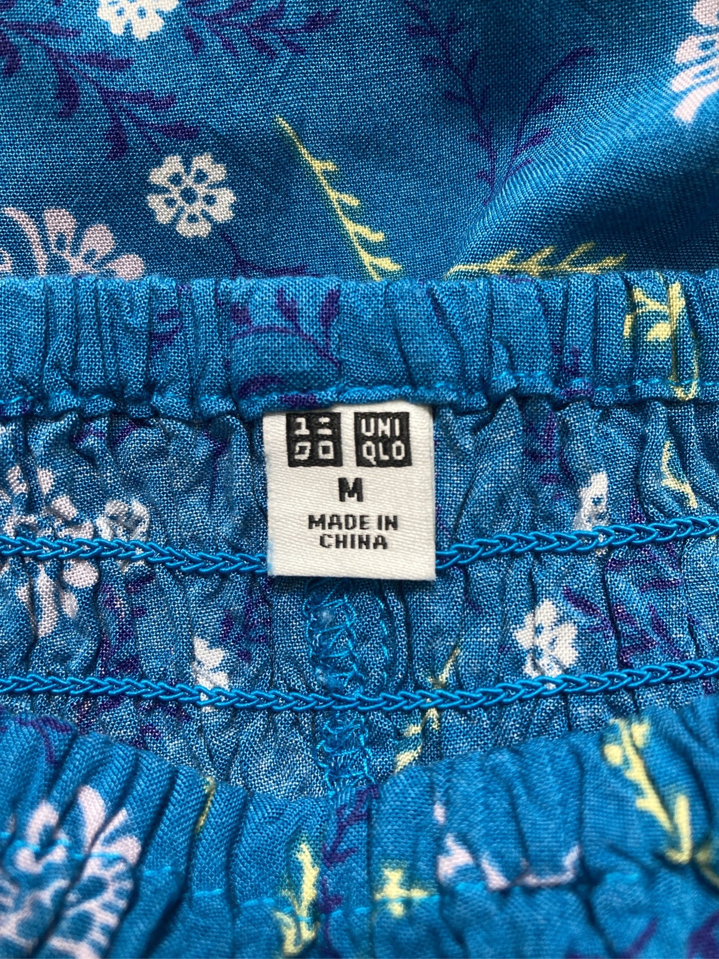 UNIQLO/ユニクロ/ワンピース/ワンピース/ドレス/ブルー/M