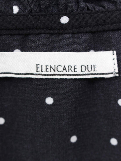 ELENCARE DUE/シャツ/ブラウス/トップス/ブラック/F