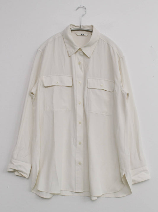 UNIQLO/ユニクロ/シャツ/ブラウス/トップス/ホワイト