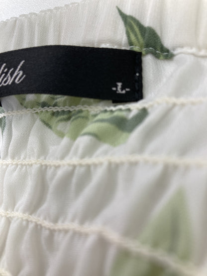 Swelish/サロペット/オーバーオール/オールインワン・サロペット/ホワイト/L