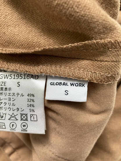 GLOBAL WORK/グローバルワーク/スラックス/パンツ/ブラウン/S