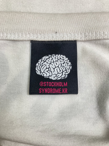 STOCKHOLM SYNDROME/Tシャツ/カットソー/トップス/ホワイト/F