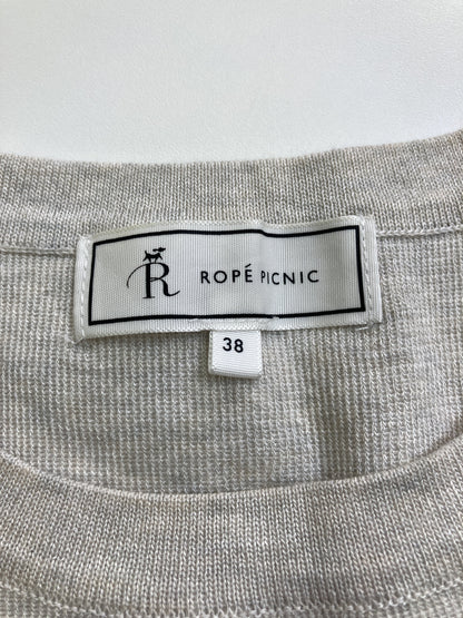 ROPE PICNIC/ロペピクニック/ノースリーブ/トップス/グレー/38
