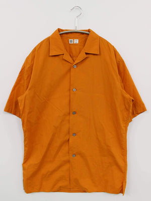 UNIQLO/ユニクロ/シャツ/ブラウス/トップス/オレンジ/S