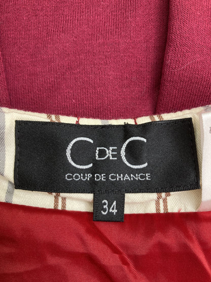COPE DE CHANCE/ショート/ミニスカート/スカート/レッド/34