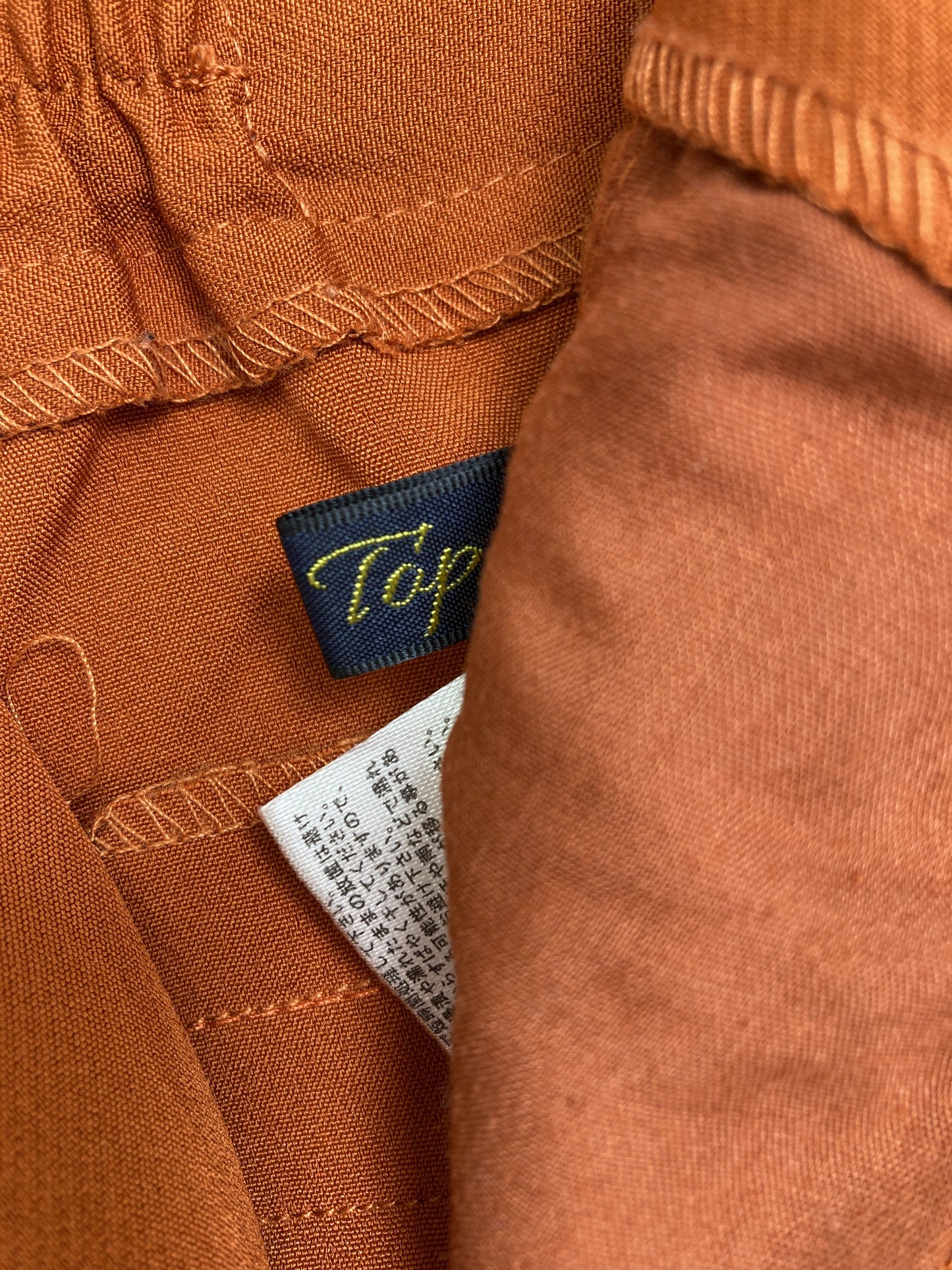 TipTop/ティップトップ/スラックス/パンツ/オレンジ/S