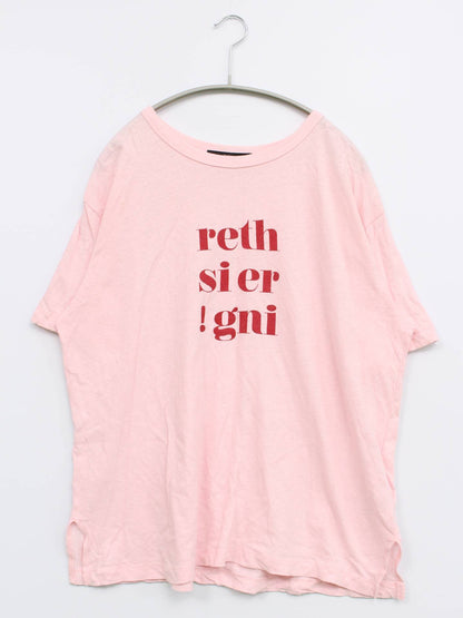 Kastane/Tシャツ/カットソー/トップス/ピンク/M