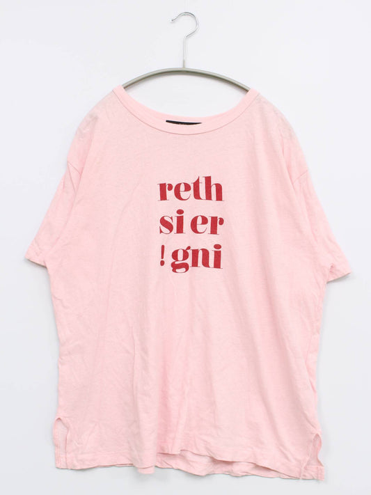 Kastane/Tシャツ/カットソー/トップス/ピンク/M