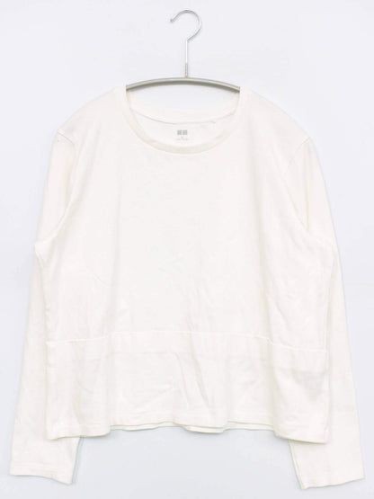 UNIQLO/ユニクロ/Tシャツ/カットソー/トップス/ホワイト/XL