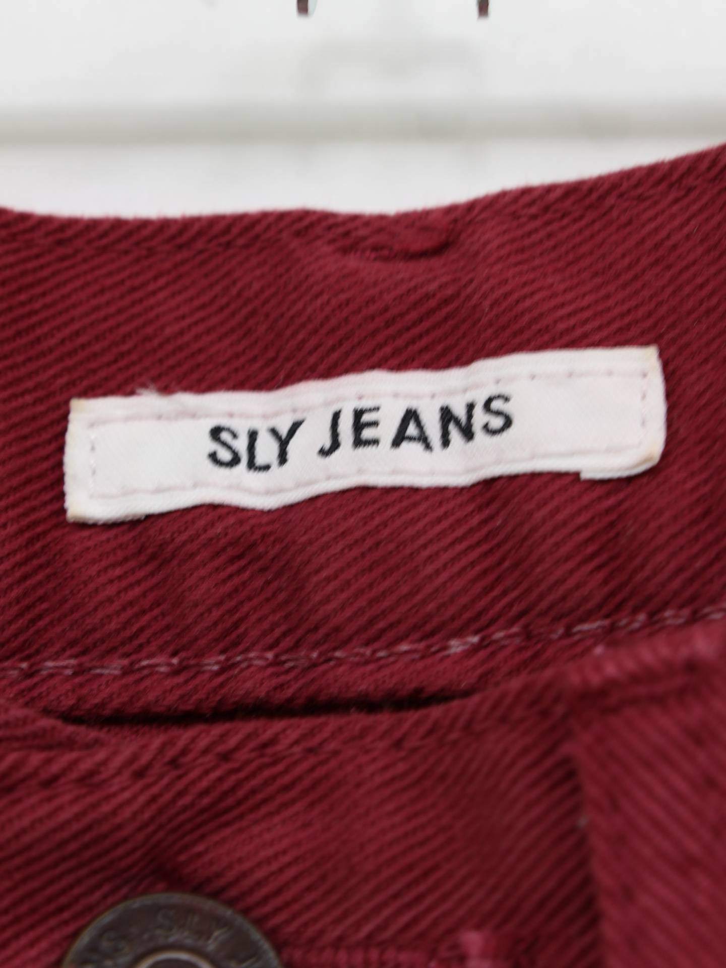 SLY JEANS/デニムパンツ/パンツ/レッド/25