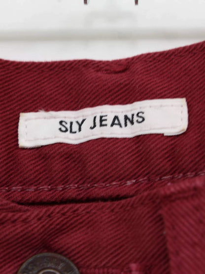 SLY JEANS/デニムパンツ/パンツ/レッド/25
